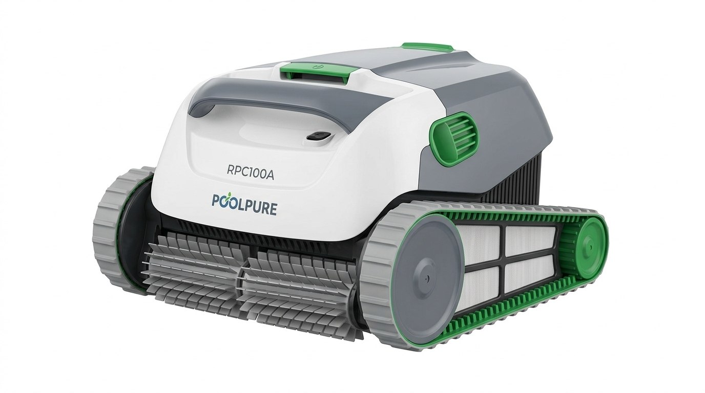 قیمت و خرید جاروی رباتیک استخر شارژی POOLPURE مدل RPC100A